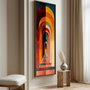 Wallity Pintura Decorativa LONG006-S/120-40 Multicolor 40 x 120 cm